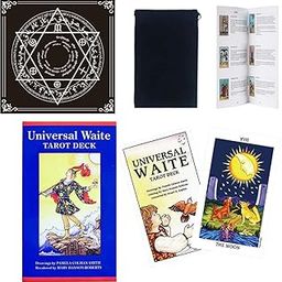 Ahoma 78 Original Tarot Cards Deck with Meanings - Classic Tarot Card Set for Beginners & Professionals | Spiritual Divination & Guidance Oracle Deck-image-90