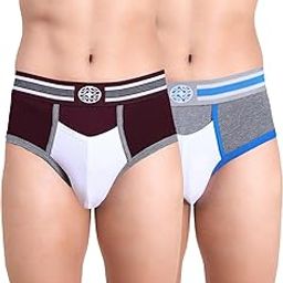 Colors Mens Premium Sporty Front Open Briefs | Breathable Fabric | Super Stretchable | Pack of 2-image-28