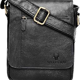 wildhorn Genuine Leather Side Bag for Men | Stylish, Spacious & Durable | Perfect for Daily Use & Travel | Adjustable Strap | 1-Year Warranty-picture-29