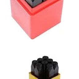 2X Alphabet Numbers Stamps Craft Letters Punch Metal Leather Tool Number A+C-image-25