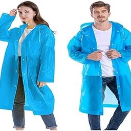 Full Length Waterproof Raincoat EVA Material Hooded Lightweight Outerwear Travel Rain Gear for Men Women Camping Hiking Monsoon Use-picture-14