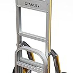 Stanley SXWT-HT514 Aluminium Handtruck,200kg Load Capacity, 10.2"(260mm) Pneumatic Wheels,for Industrial Use in Factories,Warehouses & Retail Stores,Open Dimn: 51x80x123 cm, Folded Dimn: 51x47x123 cm-image-64