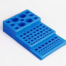 KINNOSE Multifunctional Tube Rack Polypropylene PCR Centrifuge Tube Holder for Almost All The Microcentrifuge Tubes of 0.2ml to 50ml Specifications-1