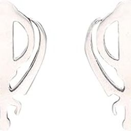 Pure Silver 925 Sikhism Khanda Earrings Studs For Men-image-29