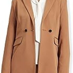Bold Beige Double Breasted Blazer-29