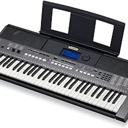 Yamaha PSR-I400 61-Key Portable Keyboard, Metallic Dark Grey-3