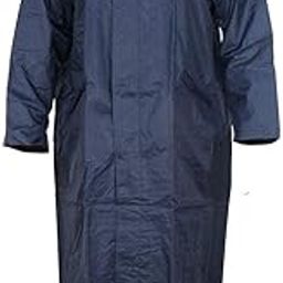 Veena ENTERPRIZEZ Stylish Long Rain Coat for Men (Free Size), Plain / Solid, XXL with Closure Pocket with Storage Bag || Rainsuit/Rainwear/Raincoat/Barsaticoat 100% Waterproof || AN3442-image-7