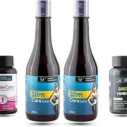 SlimCare Weight Loss Combo Pack – Sowprajotha Herbal Slimming Kit with SlimCare Juice (500ml x 2), SlimCare Capsules & Garcinia Cambogia – Natural Fat Burner, Appetite Suppressant, Body Detox-image-49