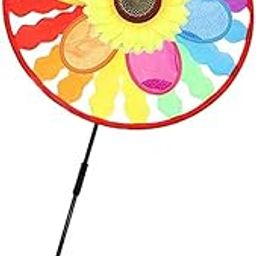 Rainbow Windmill Wind windsocks Whirligig Wheel Windsocks Home Yard Camping Decor Outdoor Toy|Toys & Hobbies | Outdoor Toys & Structures | Other Outdoor Toys Structures|1 Pieces Windmill-picture-32