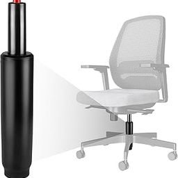 Donext Gas Lift for Office Chairs, Heavy-Duty(500LB) Gas Cylinder Replacement with 2'' Diameter Piston, 3.9'' Adjustable Heights, Universal Size Fits Most Chairs, Highest End Class Four, Black-picture-18