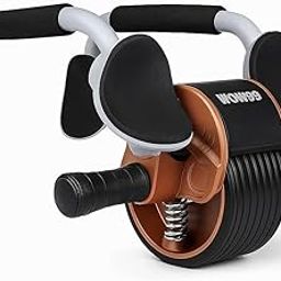 Wow99 Rebound Abdominal Wheel with Elbow Support | Silent Dual Wheel with Anti-Slip Handles | Home Workout Equipment for Core Training & Ab Strengthening-image-47