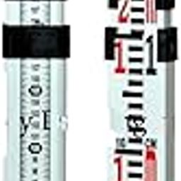 Indian Enterprise Aluminum Leveling Staff 6 meters 5 fold-image-20