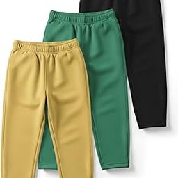 HELLCAT Trendy Solid Cotton Blend Regular Fit Track Pant for Boys - Pack of 3-image-86