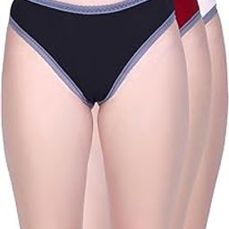 Women's Low Rise Solid Thong Panties Pack of 3-image-31
