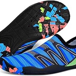 Water Shoes for Men Women, Swim Shoes Beach Pool Shoes Non-Slip Quick Dry Aqua Socks, Adult Barefoot Sports Shoes for Beach Surf Walk Water Yoga Outdoor Sports-image-82