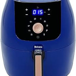 Balzano Digital Air Fryer (Extra Large 5.5 Liter), uses up to 95% Less Fat, 1700W, with Rapid Heat Circulation Technology (Blue) (TXG-DT16B-BLUE)-picture-22