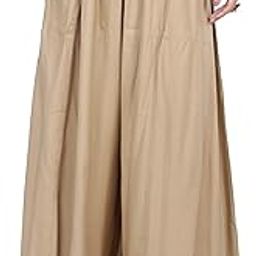 Rayon Flared Palazzo Pants Loose-fit Trousers for Women (from Ayesha Creations)-image-36