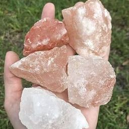 Shazaam’s Pure Pink Himalayan Rock Salt – 950g | Whole Crystals/Granules | Unrefined & Natural Rock Salt for Animal Lick Blocks, Energy Cleansing, and Home Uses-image-27