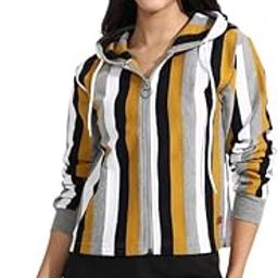 Women's Relaxed Pullover Hoodie for Casual Wear | Hooded Neck | Long Sleeves | Pull On Closure | Sweatshirt Crafted with Comfort Fit for Everyday Wear |Material: Polyester-image-50