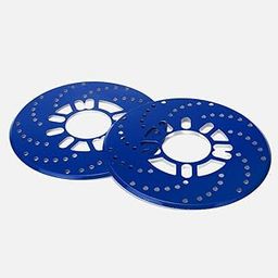 BLUE DISC PLATE ALLOY Brake Disc Brake Drum Disc Brake Cover Car Retrofit Disc Brake Protector Disc Brake Adapter Aluminum Alloy Auto Car Wheel Decorative Brakes Disc Decorative-image-96