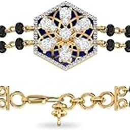 pc jeweller 18k (750) Yellow Gold and Solitaire Bracelet for Women-picture-40