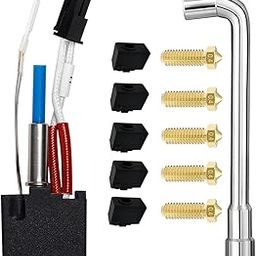 Hotend Kit for Anycbic Kobra 2, Assembled Print Hot End Kit Head Extruder Replacement Kit for Kobra 2, Kobra 2 Neo, Kobra 2 Pro, Kobra 2 Plus, Kobra 2 Max High Speed 3D Printers-3
