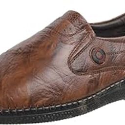Men Leather Casual Slip-on Shoes-image-35