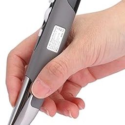 Ubervia Optical Pen Mouse, Wireless Ergonomic Mice for PC Laptop Notebook Computer(Silver Gray, PR-06)-image-107