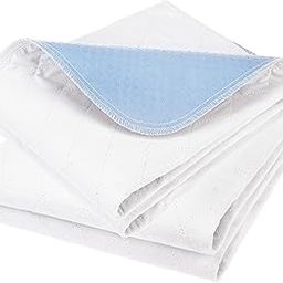 OUTCREATOR® 2Pack Bed Pads for Incontinence Mattress Protector Anti-Slip Waterproof Pads (34" x 56") for Toddlers Kids Adults Pets Pee Pads and Machine Washable Absorbency and Leak Proof Edge (White)-picture-28