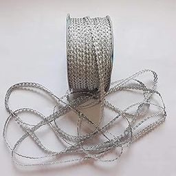 Hesch 9 Silver Lace Border - 18 Mtr Silver Lace for Suit & Blouse-image-14