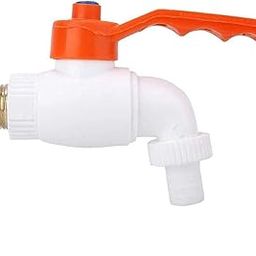 BATHONIX PVC Heavy Garden Tap/Outdoor Tap Bib Tap Faucet-image-57