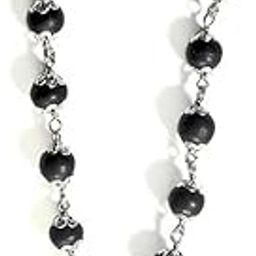 Natural Unpolished Karungali Malai Original 7mm | Certified Karungali Mala 108 Beads | Karungali Malai – Genuine Black Ebony Wood Necklace for Spiritual Growth & Meditation-image-44