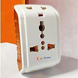 EvoTron Multi-Plug 6a Current-3 Pin Universal Travel Adaptor 240v for All Types Socket-0