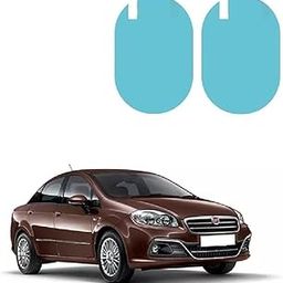 Car Side Mirror Protective Waterproof Anti-glare,Rainproof Anti-fog Film Set of 2 Pcs For Fiat Linea Type-2-image-67