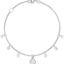 Round Shape Hanging Anklet With Solitaire Crystal Diamonds Painjan Payal Leg Chain Foot Jewellery For Women and Girls-image-75