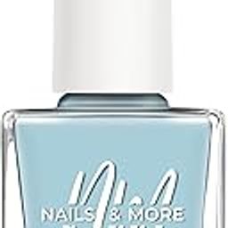 Nails & More Quick-Dry Nail Polish Glossy Finish Long-Lasting No Chip High Shine Nail Paint Enamel for Women No Harmful Chemicals Vegan Cruelty-Free & Toxin-Free Nail Lacquer 10ml (Light Blue)-image-89