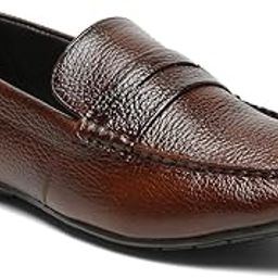 teakwood leathers Men Textured Leather Loafers | SH_LF_CLE04_V-picture-2