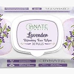 Face wipes (Pack of 3) with Lavender fragnance each have 30 pull-image-66