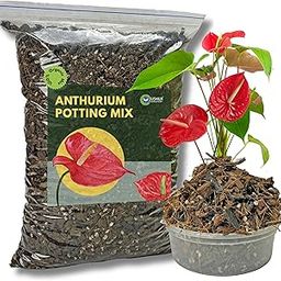 SUSHILA AGROFERT Anthurium Potting Mix 1KG | 4-in-1 Cocopeat Soil with PerliteOrganic Manure Plant Food | Ready-to-Use Potting Mix for AeroidBest for Climbers Indoor Plants & Home Garden Drainage-image-29
