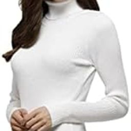Women's High Neck Full Sleeves Streachble Pullover Sweaters/Sweatshirt for Winters-image-48