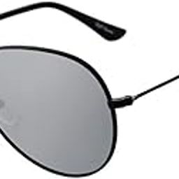 Sunglasses Men Aviator Polarized Retro Shades Stainless Steel Frame Classic Eyewear for Women UV400 Protection with Case, 58MM-image-64