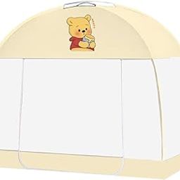 ARTISOUL® Kids Bed Netting Cover Folding Baby Crib Tent Net for Hotel Home Student Bed | Bedding | Canopies & Netting-image-73