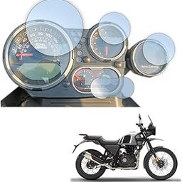 D'FENDER Hydrophobic Pro P.P.F. Protector Compatible For Royal Enfield Himalayan Motorcycle Speedometer Display Screen Console Guard With 18 Months Warranty* for Navigation System-image-1