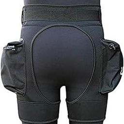UJEAVETTE Diving Technical Shorts for Men Wetsuit Shorts for Canoeing Swimming Surfing-image-43