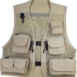 enakshi (label) Enakshi® Sleeveless Jacket with Pockets Utility Vest Fishing Vest for Adults Outdoor 3XL|Sporting Goods | Fishing | Clothing, Shoes & Accessories | Jackets & Coats-picture-15