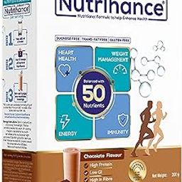 Complete Nutritional Drink Balanced With 50 Vital Nutrients | Nutrition Drink (200 G Chocolate Flavored)-31