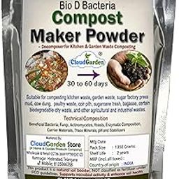 Bio Decomposer Bacteria Powder – Organic Waste Breakdown for Compost Bins & Soil Health | Enhances Microbial Activity – 1350g – CloudGarden-image-12