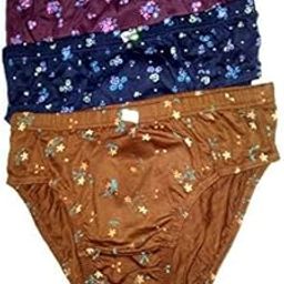 Women's Cotton Panty (Pack of 3) (ASPRODESSA_Dark Black_100cm)-image-66