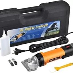 SNATURAL Unisex Electric Horse Goat Camel Electric Hair Clipper With 6-Speed Adjustable Settings - Effortless Grooming And Precision Cutting for Pets (Yellow)-image-80