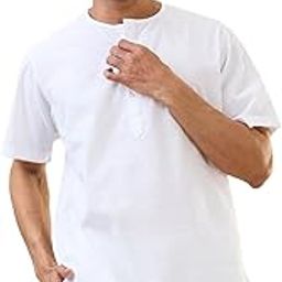Men Comfort Fit Solid Pattern Pure Cotton Round Neck Kurta-image-24